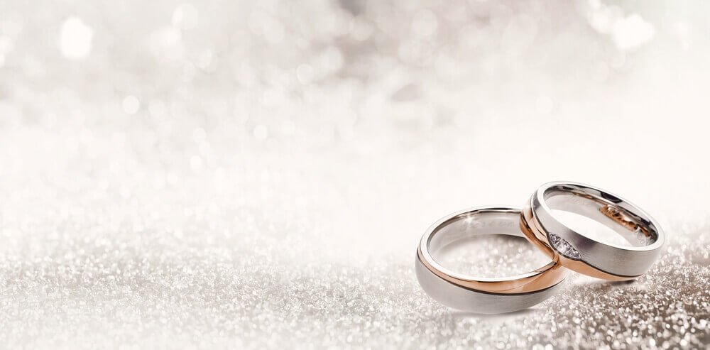 Diamond wedding rings Dubai